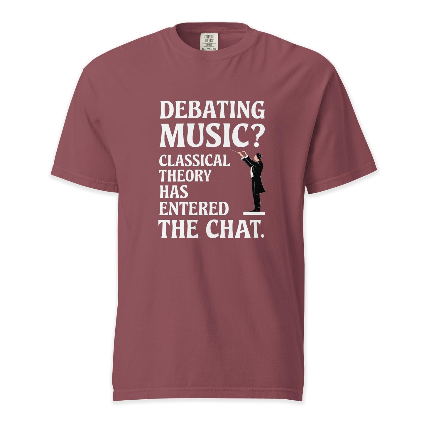 Classical Takes the Lead | Comfort Colors Premium Music T-Shirt