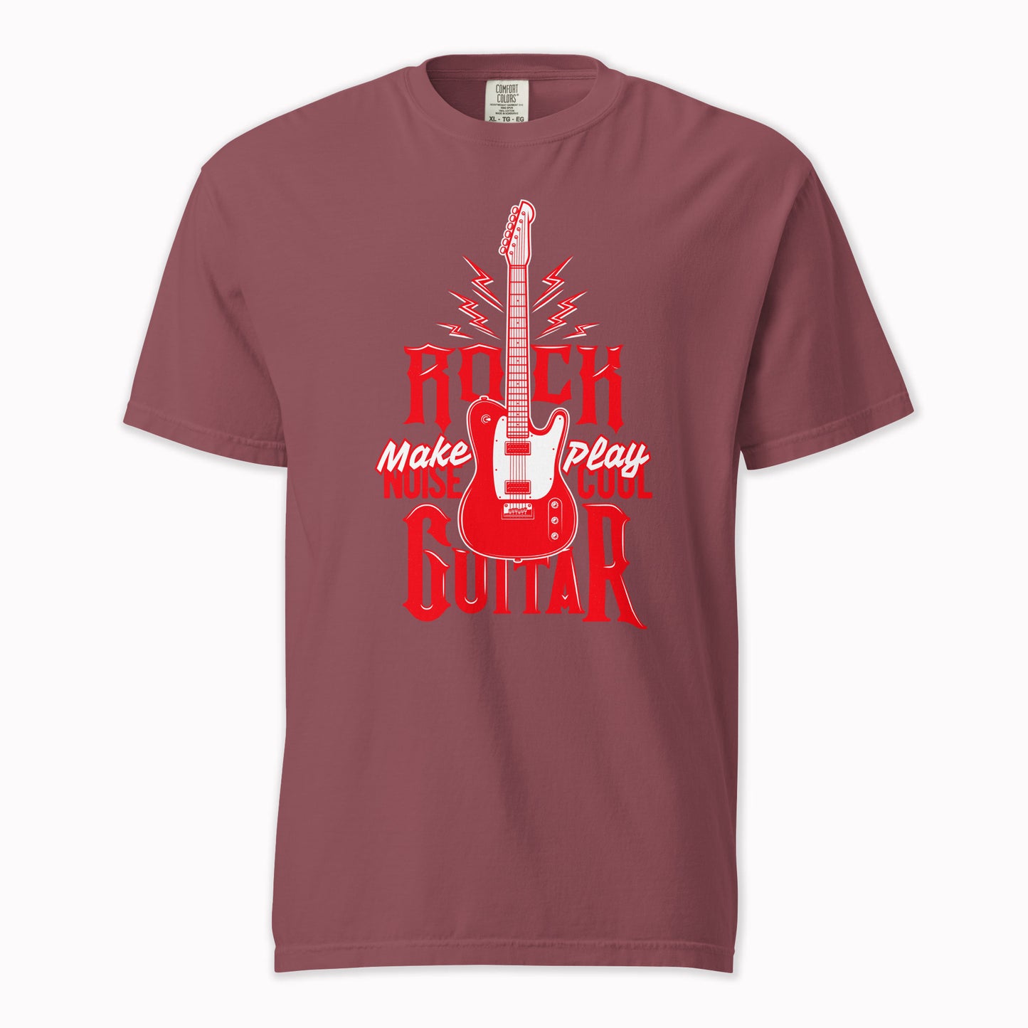 Make Noise Rock | Comfort Colors Premium Music T-Shirt