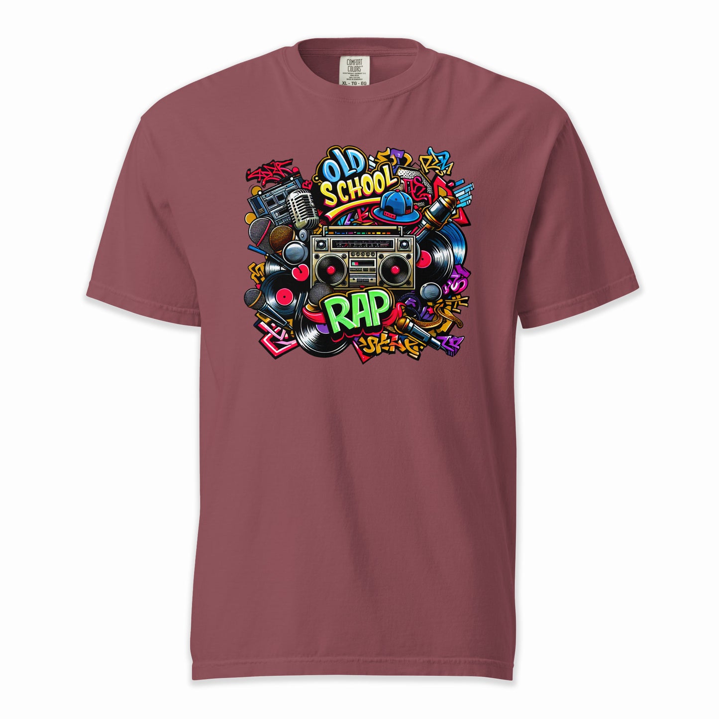 Old School Rap | Comfort Colors Premium Music T-Shirt