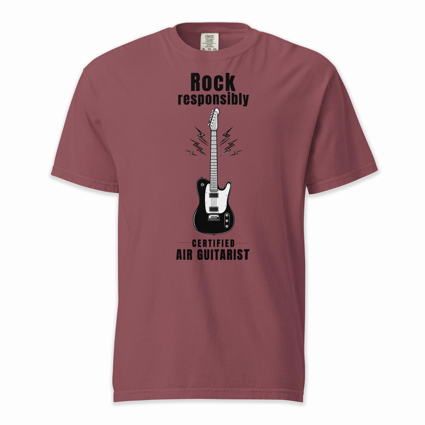 Rock Responsibly | Comfort Colors Premium Music T-Shirt