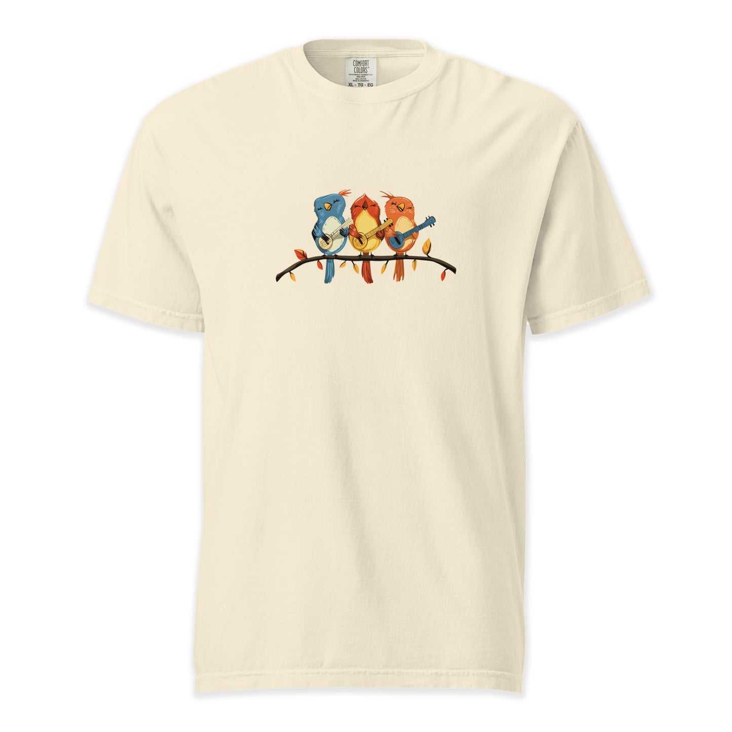 Branch Band – Banjo Birds | Comfort Colors Premium Music T-Shirt