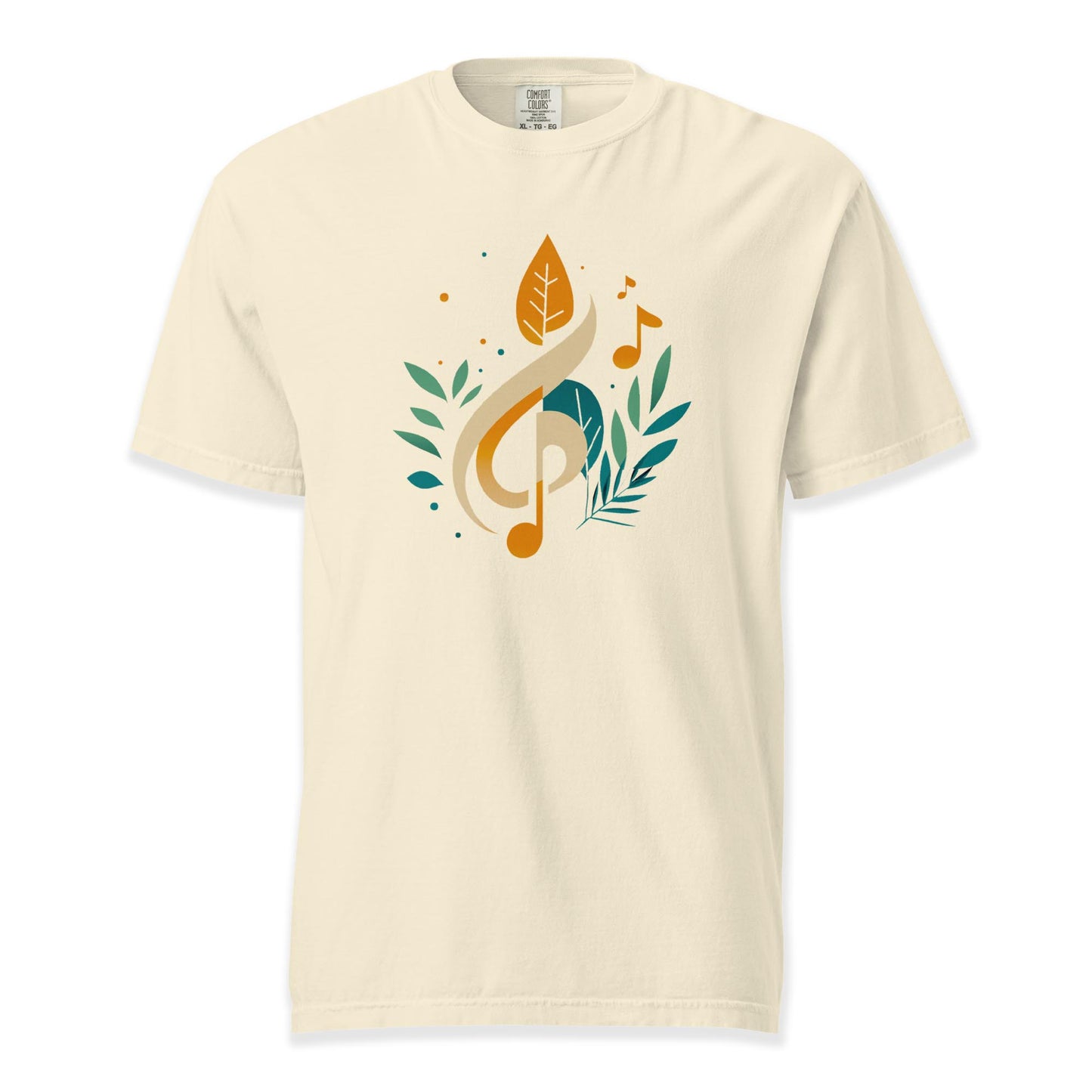 Nature’s Melody T-Shirt | Comfort Colors Premium Music T-Shirt