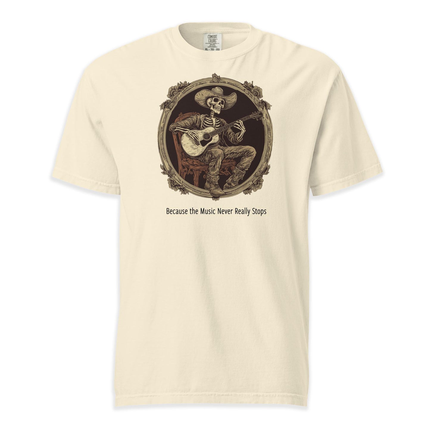 Forever Strummin’ T-Shirt | Comfort Colors Premium Music T-Shirt