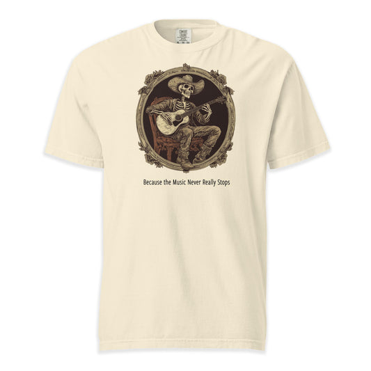 Forever Strummin’ T-Shirt | Comfort Colors Premium Music T-Shirt