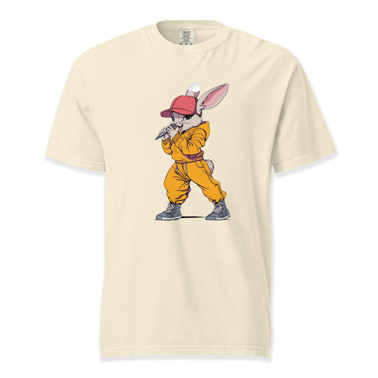 Hip Hop Hare | Comfort Colors Premium Music T-Shirt