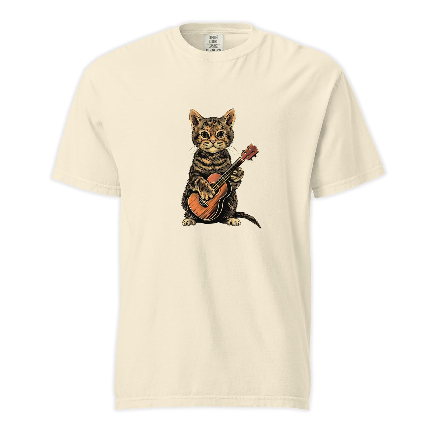 Tiny Tabby | Comfort Colors Premium Music T-Shirt