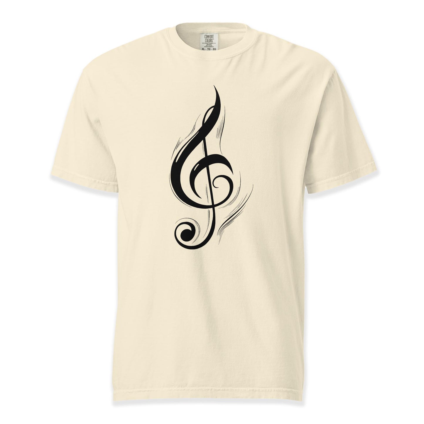 Spirit of the Note | Comfort Colors Premium Music T-Shirt