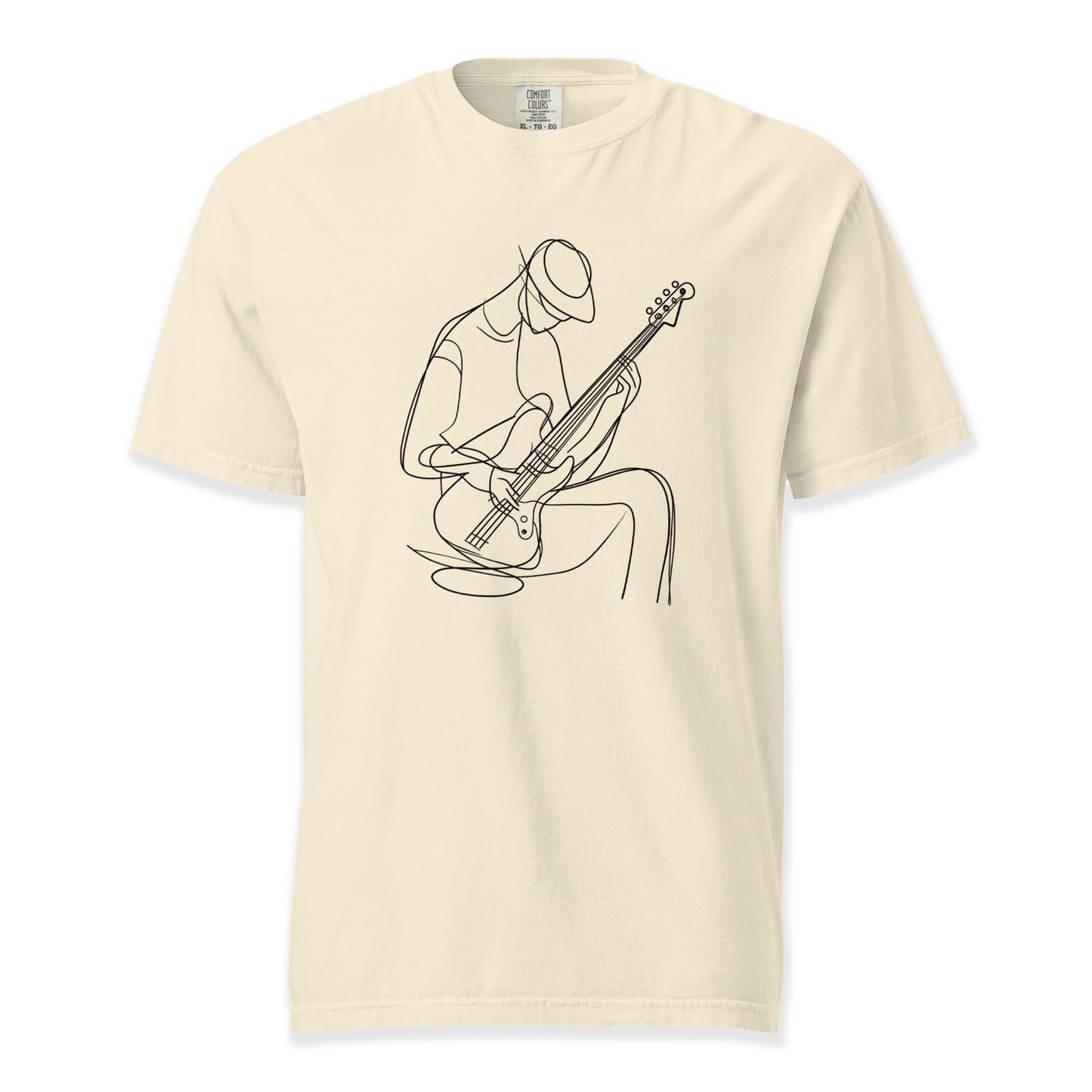 Outline Groove | Comfort Colors Premium Music T-Shirt