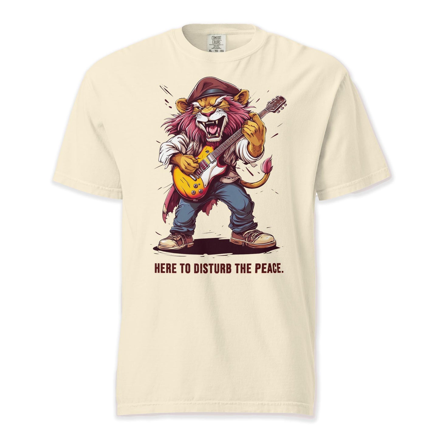 Amped Cat | Comfort Colors Premium Music T-Shirt