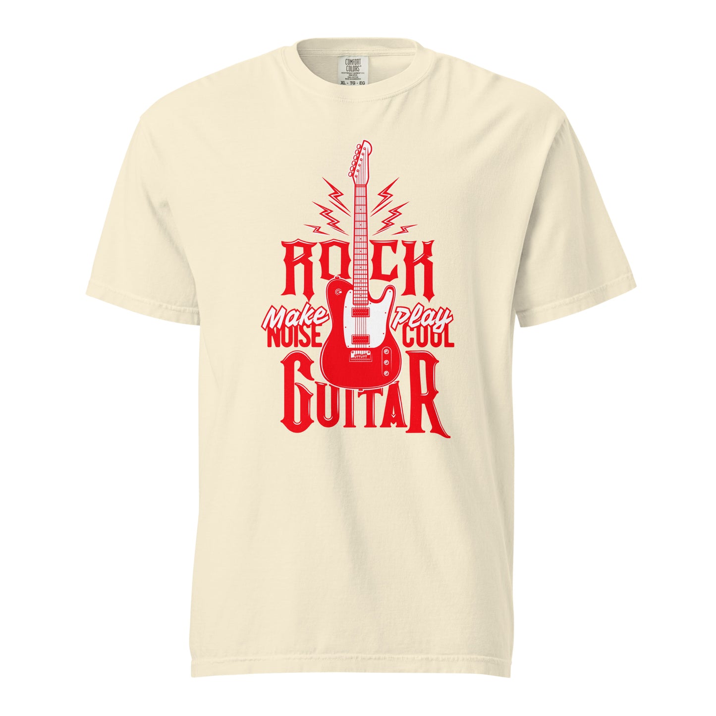 Make Noise Rock | Comfort Colors Premium Music T-Shirt