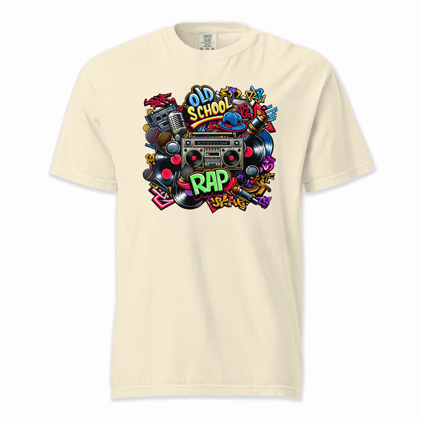 Old School Rap | Comfort Colors Premium Music T-Shirt