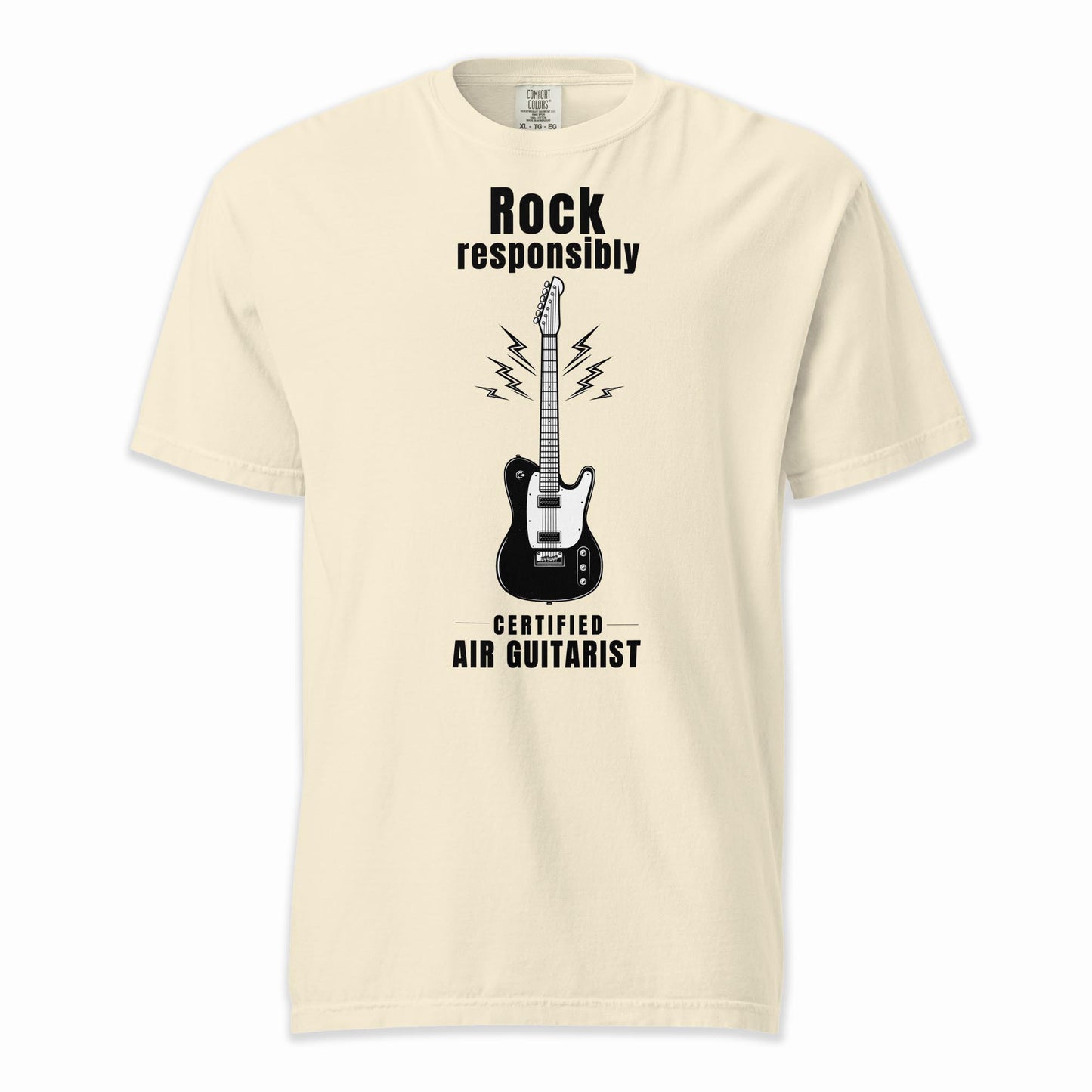 Rock Responsibly | Comfort Colors Premium Music T-Shirt