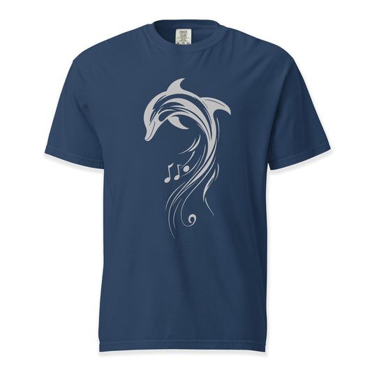 Dolphin Melody | Comfort Colors Premium Music T-Shirt