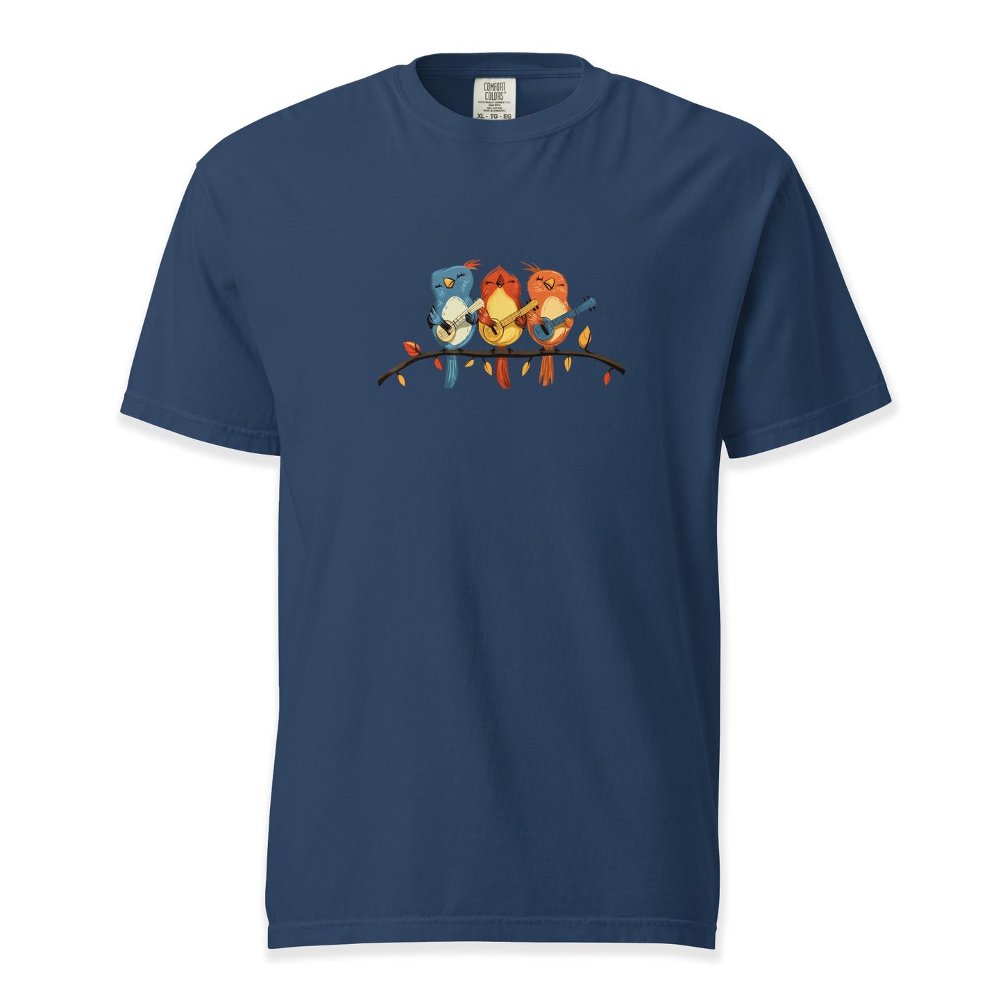 Branch Band – Banjo Birds | Comfort Colors Premium Music T-Shirt