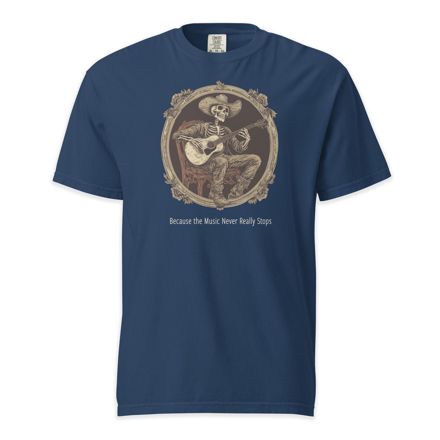 Forever Strummin’ T-Shirt | Comfort Colors Premium Music T-Shirt