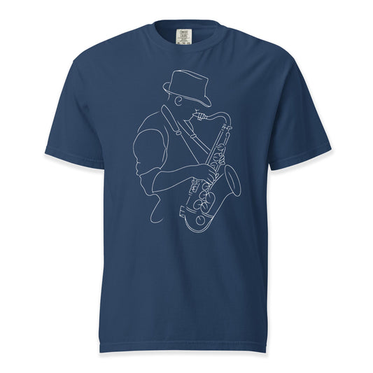 Smooth Sax | Comfort Colors Premium Music T-Shirt