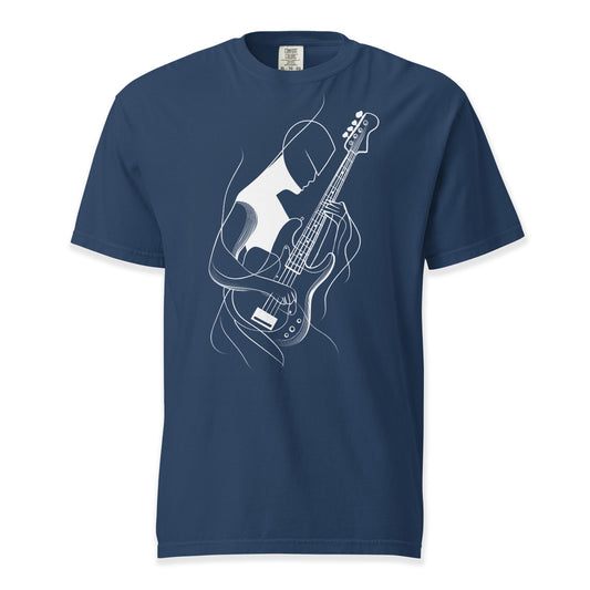 Deep Lines – Bass Flow T-Shirt | Comfort Colors Premium Music T-Shirt