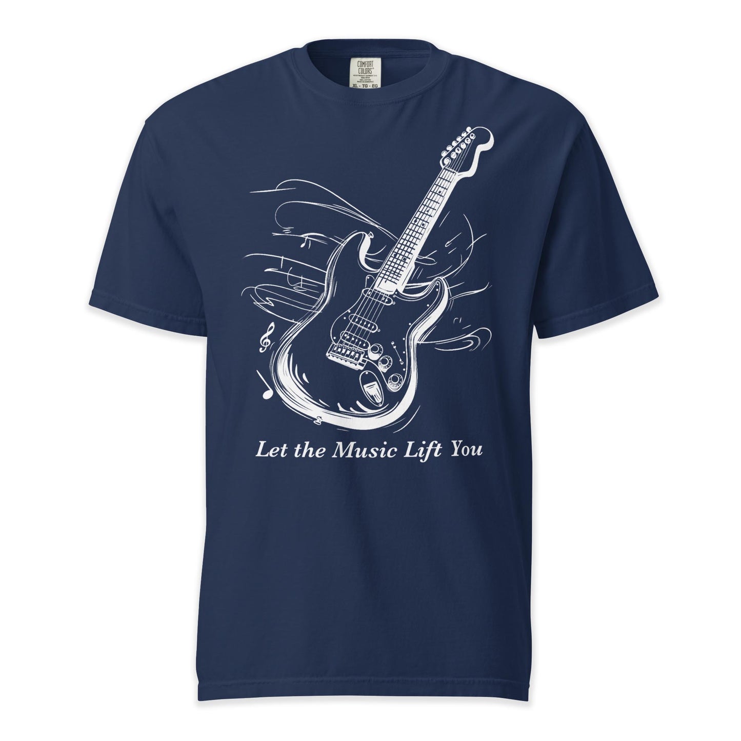 Strat Lines | Comfort Colors Premium Music T-Shirt