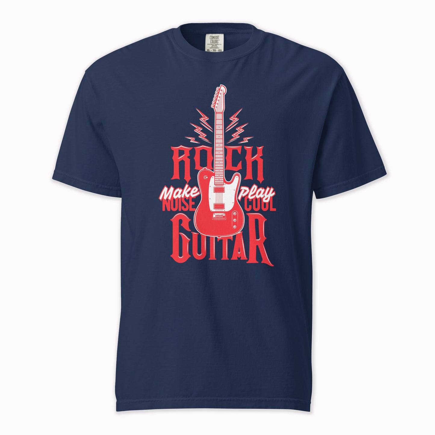 Make Noise Rock | Comfort Colors Premium Music T-Shirt