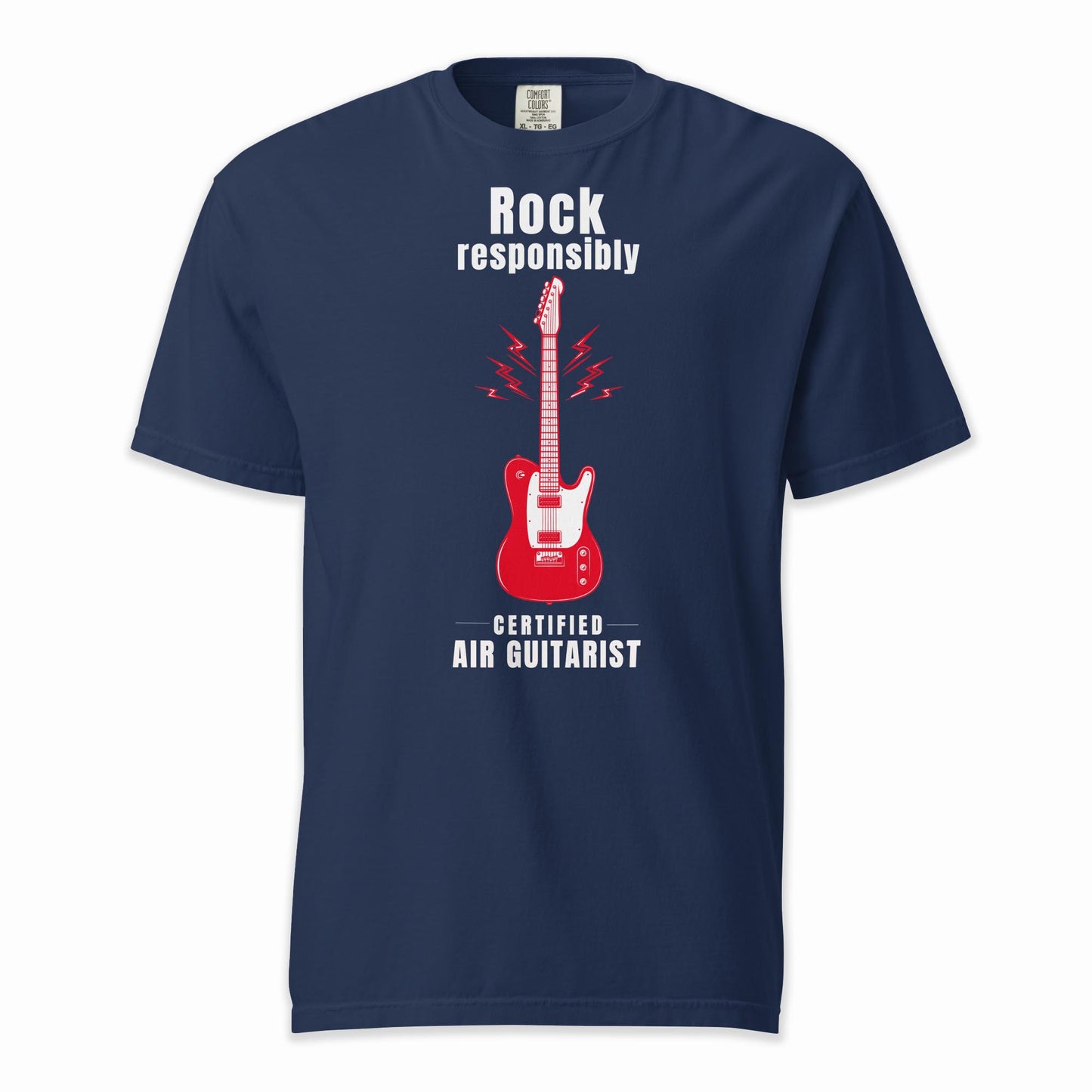 Rock Responsibly | Comfort Colors Premium Music T-Shirt