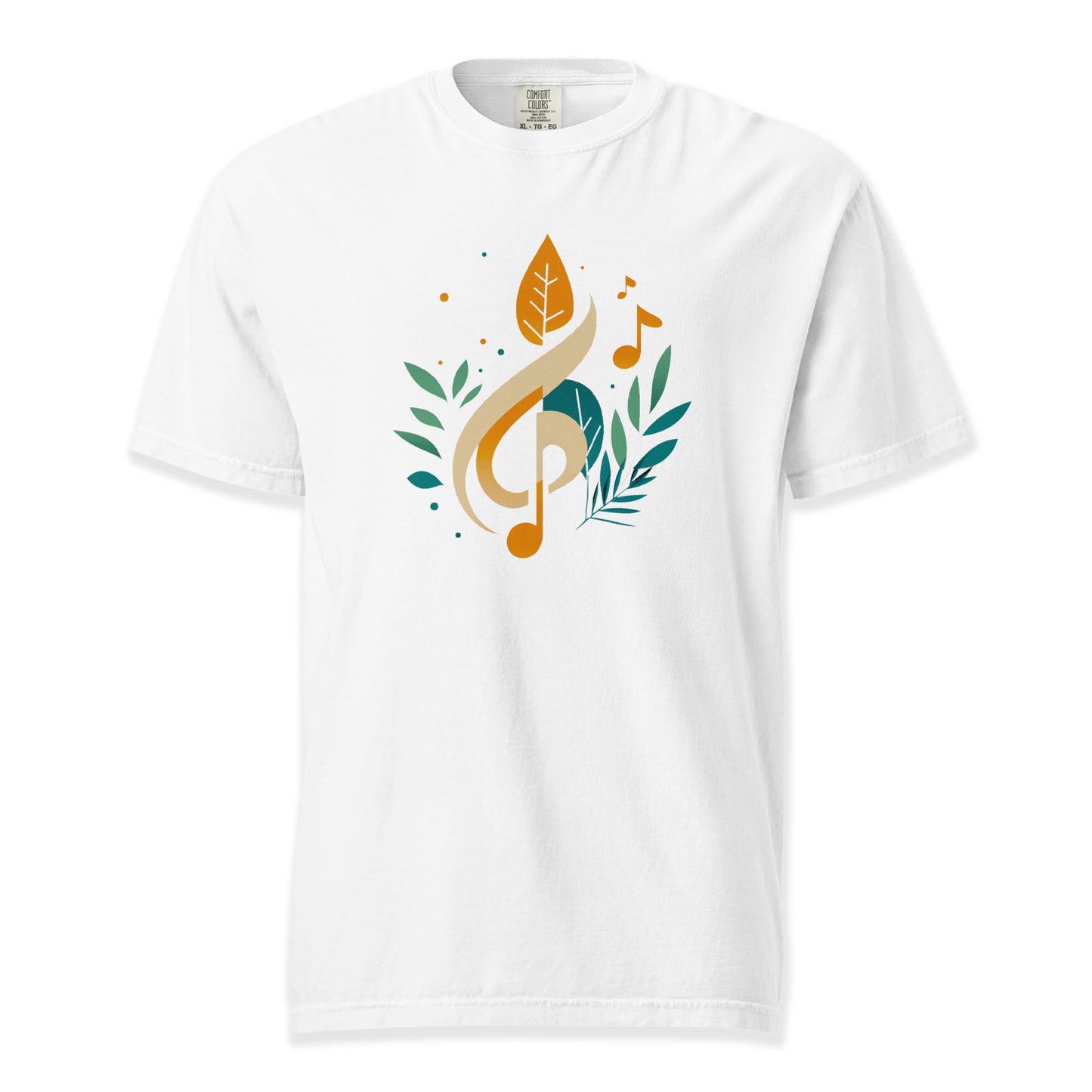 Nature’s Melody T-Shirt | Comfort Colors Premium Music T-Shirt