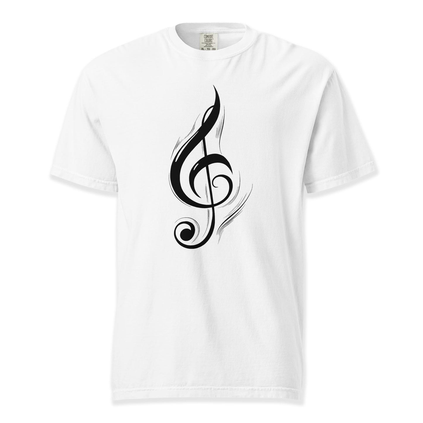 Spirit of the Note | Comfort Colors Premium Music T-Shirt