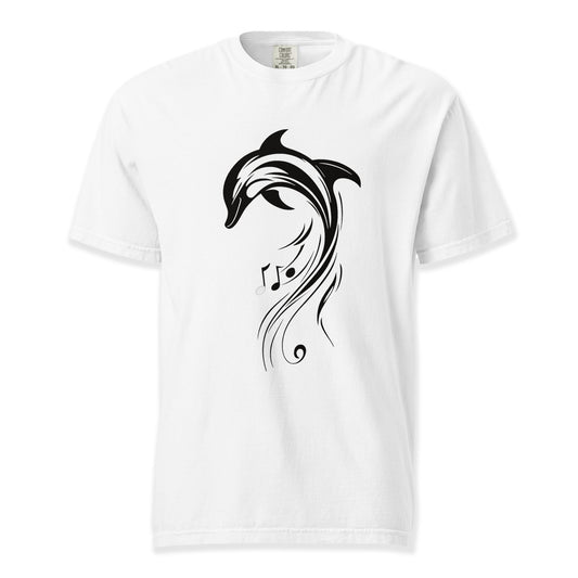 Dolphin Melody | Comfort Colors Premium Music T-Shirt