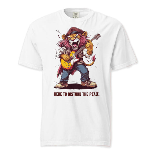 Amped Cat | Comfort Colors Premium Music T-Shirt