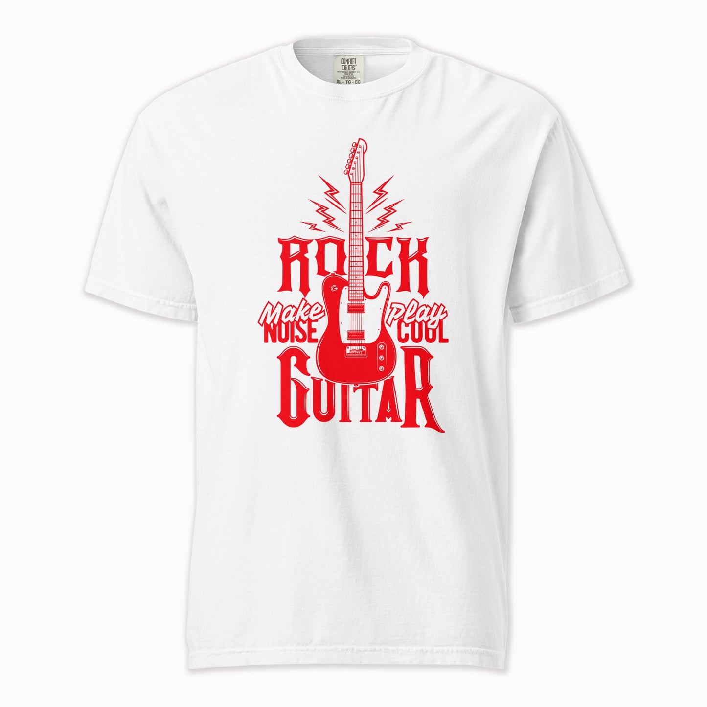 Make Noise Rock | Comfort Colors Premium Music T-Shirt