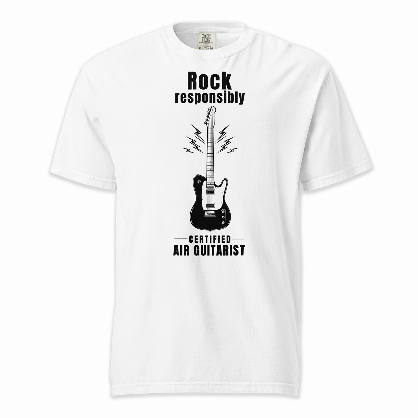 Rock Responsibly | Comfort Colors Premium Music T-Shirt